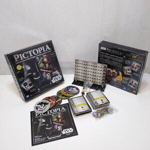 Pictopia STAR WARS Edition The Ultimate Picture-Trivia Family Game - COMPLETE